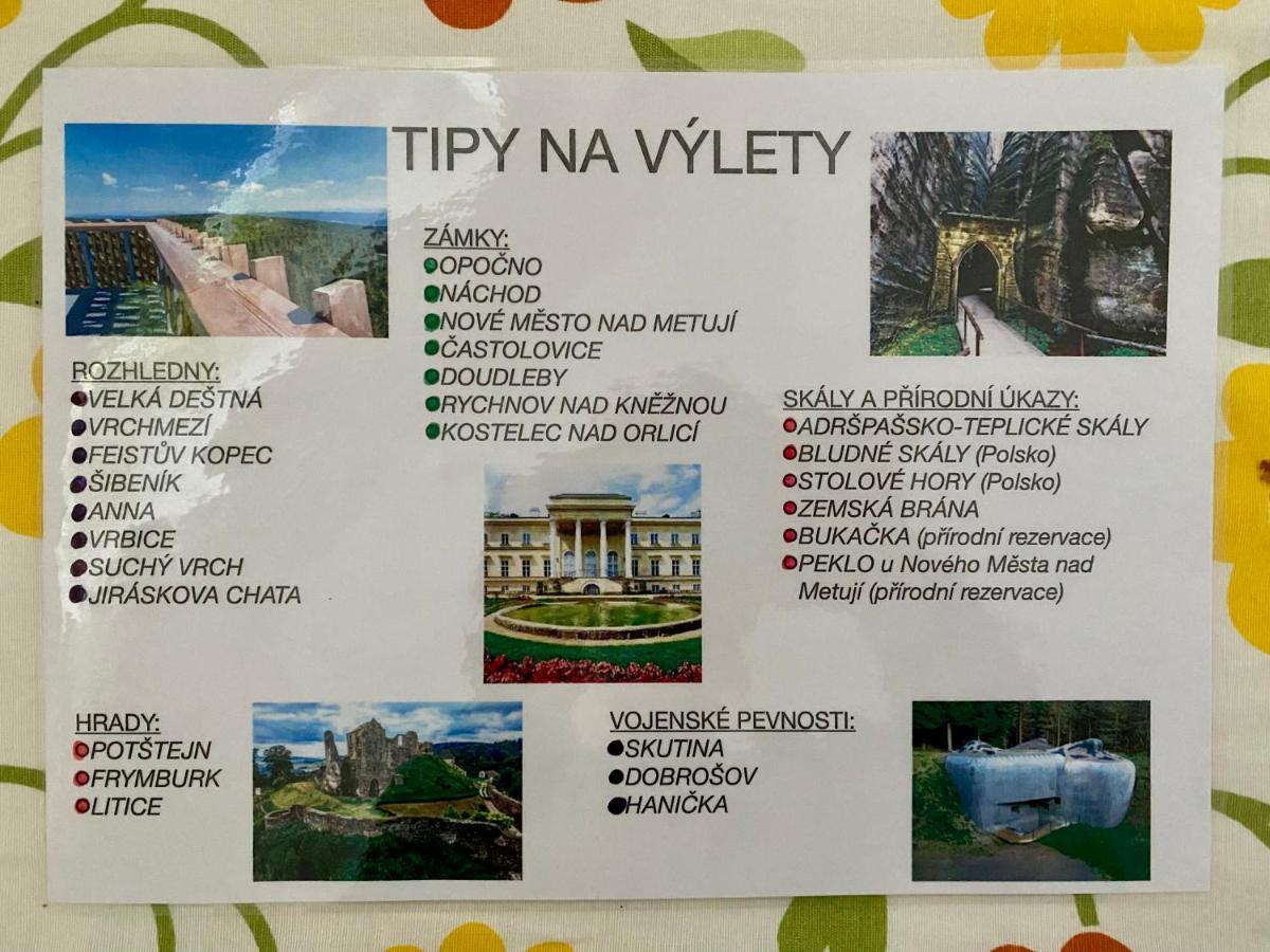 Apartman Karovi Destne v Orlickych horach Exterior foto